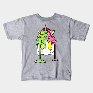 Spooky Sweet: Banana Split Kids T-Shirt